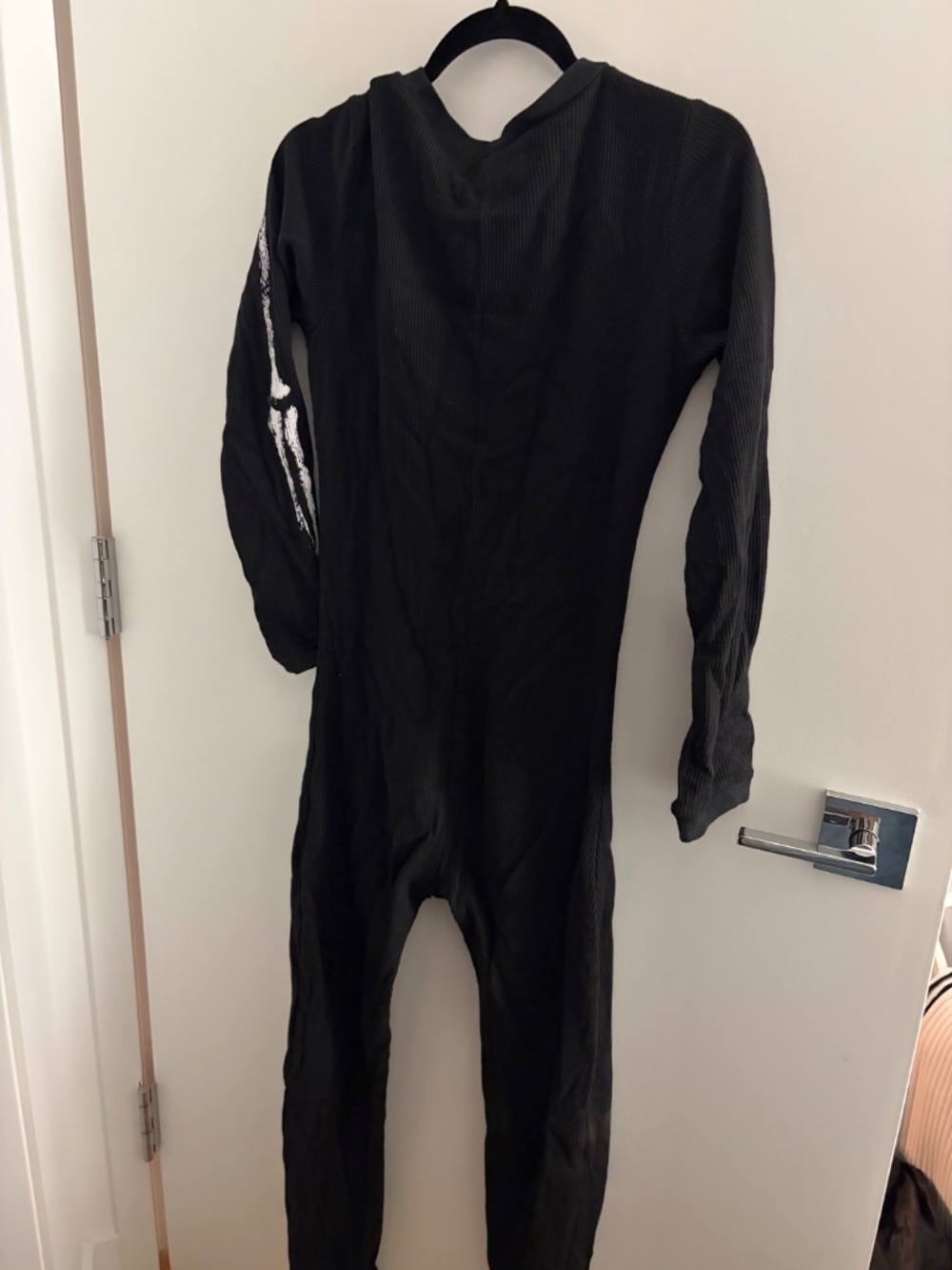 New with Tags Dolls Kill Lazy Bones Thermal Onesie Jumpsuit - Picture 4 of 4